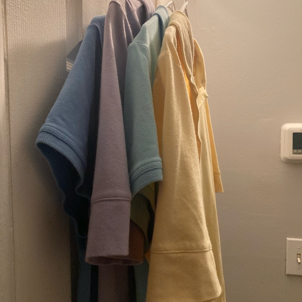 Izod Short Sleeve Tees - Blue, Purple, Yellow